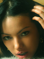 one blonde and one brunette have plenty of passion in this sexy cabin shoot.