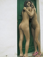 two beauties behind this door.